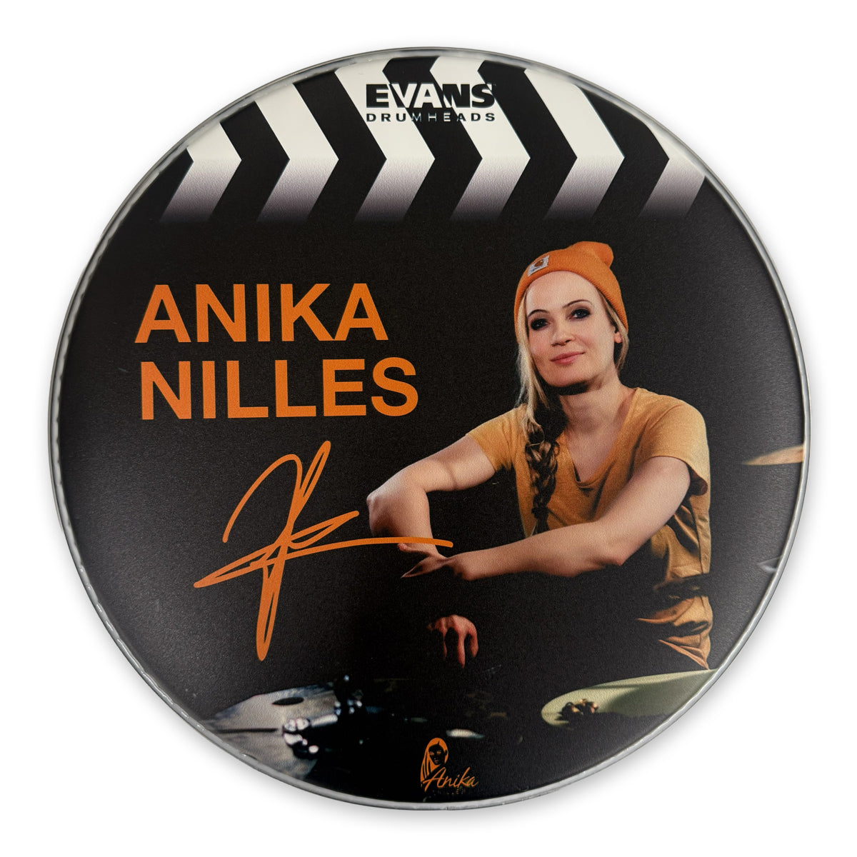 Anika 12-inch Custom Drumhead